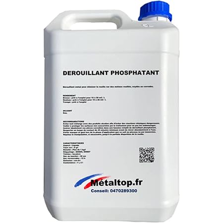 Déjaunissant Coque COMUS - Détartrant Et Dérouillant Puissant Pour Gelcoat (1 Litre)