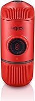 Vista 9 de WACACO Nanopresso - Máquina de espresso portátil, versión mejorada de Minipresso, presión de 18 bares, mini cafetera de viaje, de funcionamiento