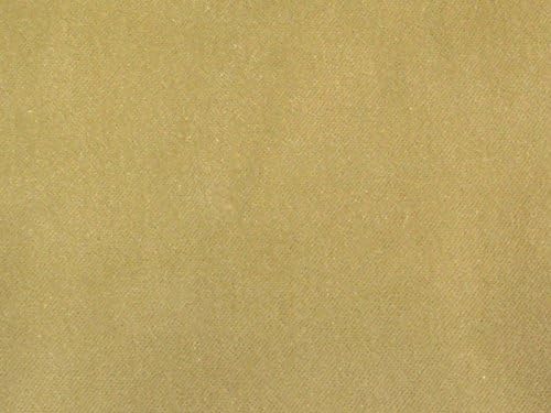 SyFabrics 100% Cotton Velvet Fabric 56 inches Wide French Vanilla