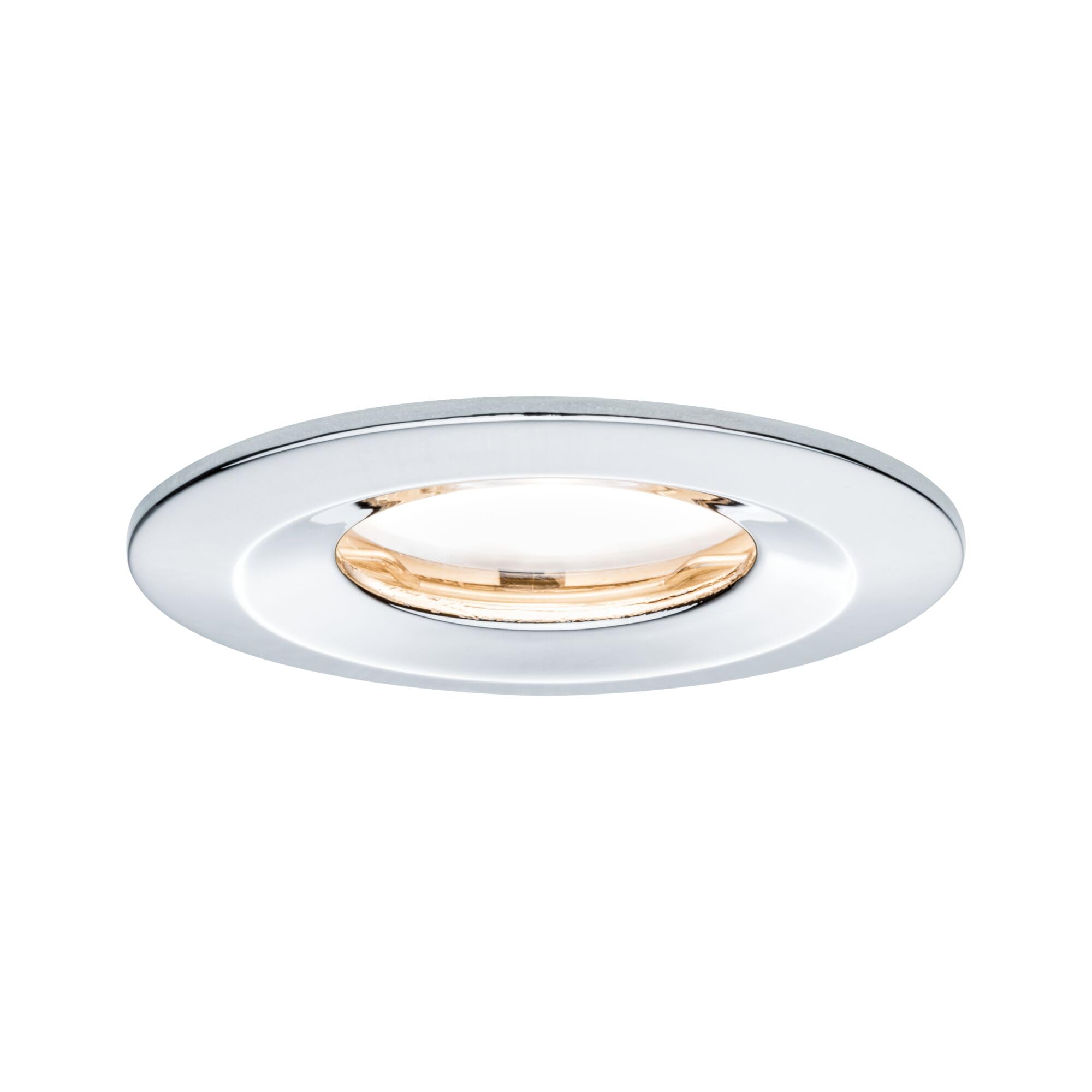 Paulmann 93883 Premium recessed Light Set Coin Slim dimmable Round Rigid IP65 LED 1x6.8W 230V 51mm Chrome/alu