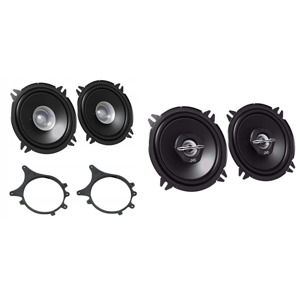 JVC – Haut-parleurs coaxiaux de Voiture 2 Voies 250 W, 13 cm - CS-J510X & CS-J520X Haut-Parleurs