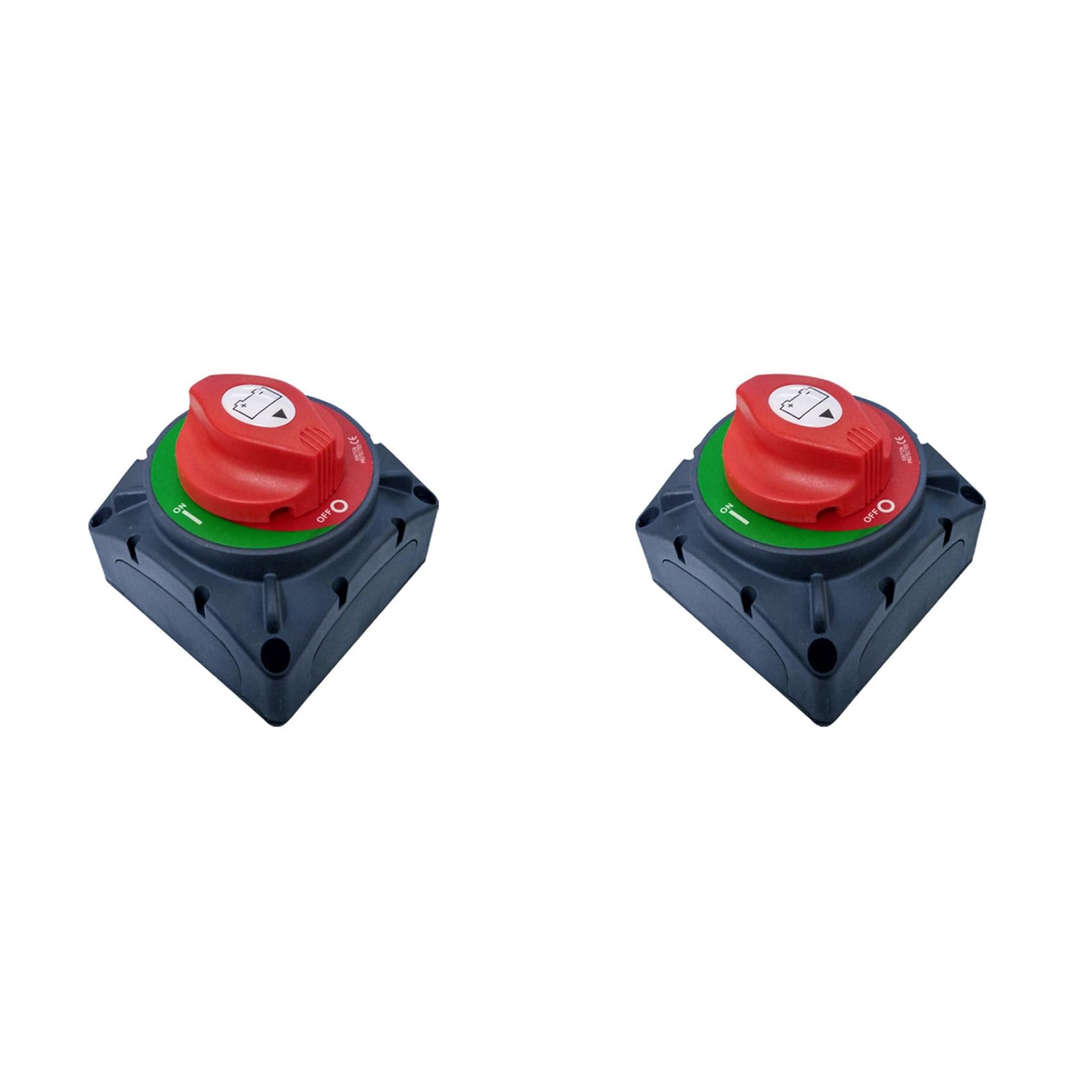 Ctrlzs 2X 12-48V Current Anti-Leakage Switch Modification Battery Disconnect Switch 600A Main Power Switch For Yachts Caravans
