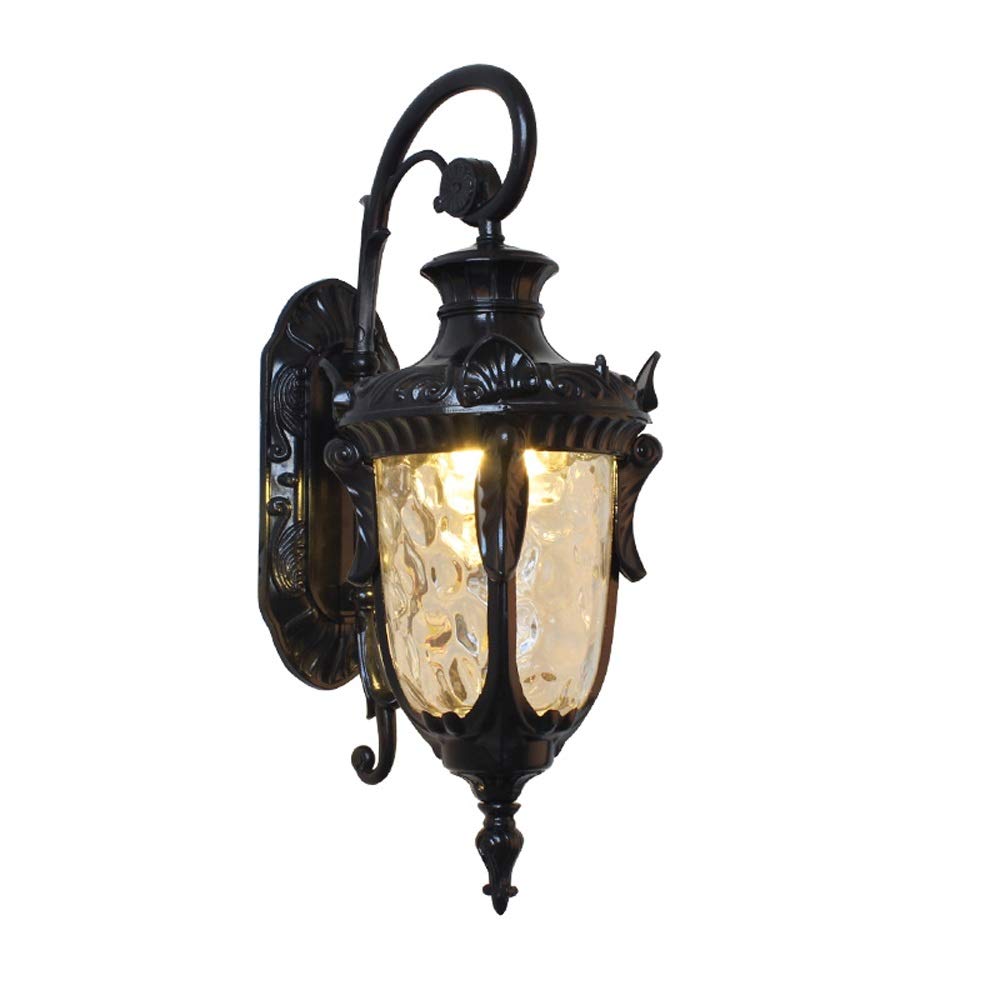 Applique murale IP55 étanche avec culot E27 pour l'éclairage de terrasse et cour