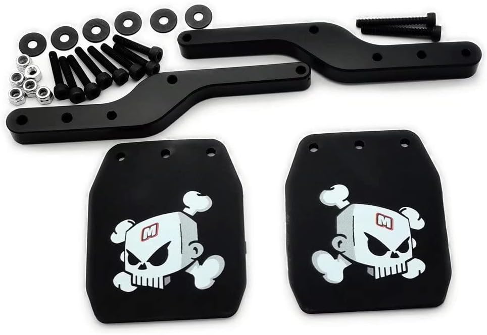 Mudguard Mudflaps with Delrin Frame for Arrma 1/7 Mojave 6s