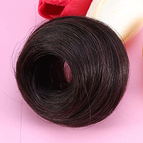 Chignon postiche pour ajouter du volume aux cheveux lisses FRCOLOR - 4