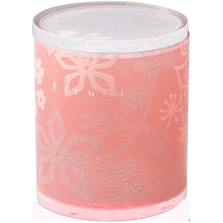 Amazon リス 美しい花柄のアクリル製ケース フィルロ 綿棒 コットンケース ピンクフラワー 収納ケース ボックス オンライン通販