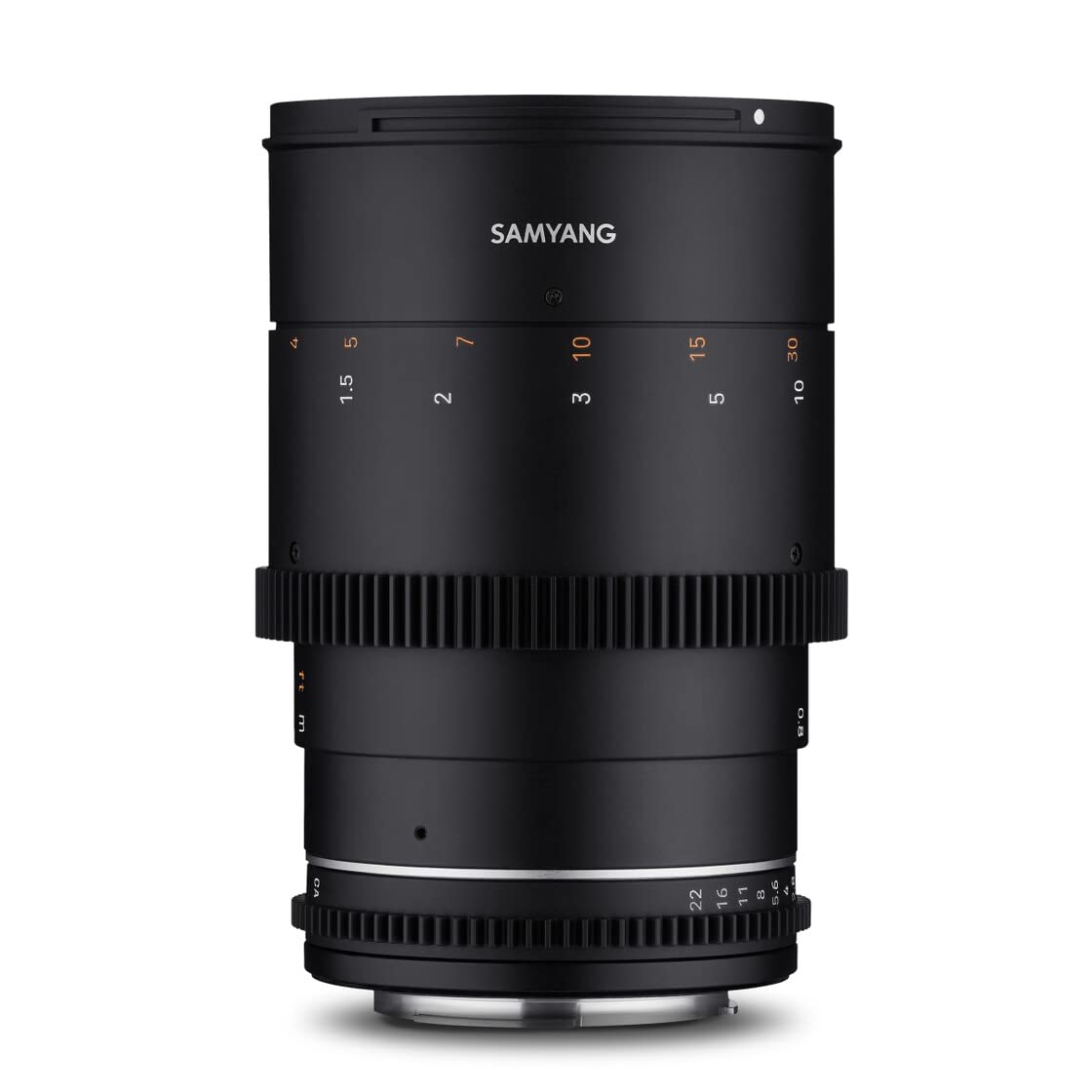 Samyang MF 135 mm T2,2 VDSLR MK2 Canon EF – Video Cine Objectif plein format à distance focale fixe pour appareil photo Canon EF EF-S, mise au point manuelle, pour EOS 5D Mark IV, 6D Mark II, 90D, 77D