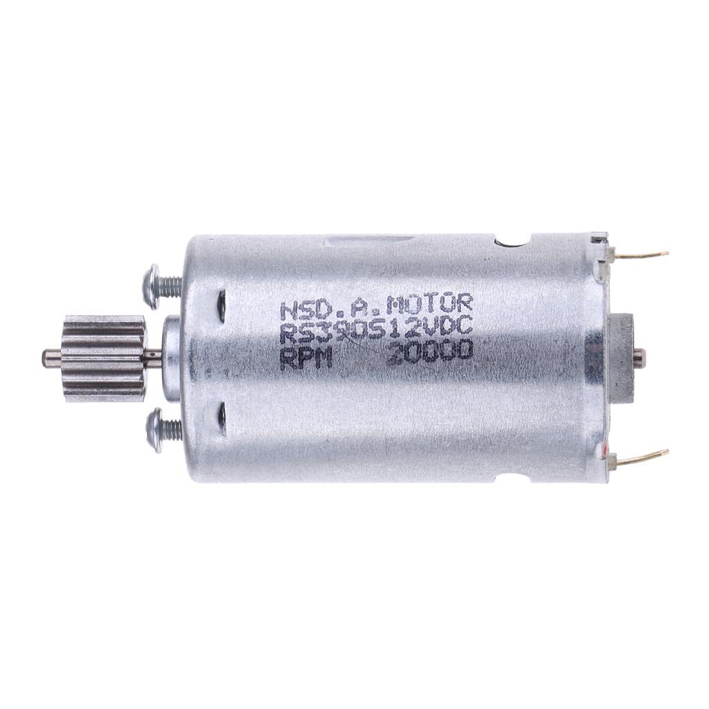 UJEAVETTE® Motor Gearbox Accessory Children Electric Car Dc Motor 12V 390 12 Tooth (B0BZSL35BP) Amazon Price History, Amazon Price Tracker