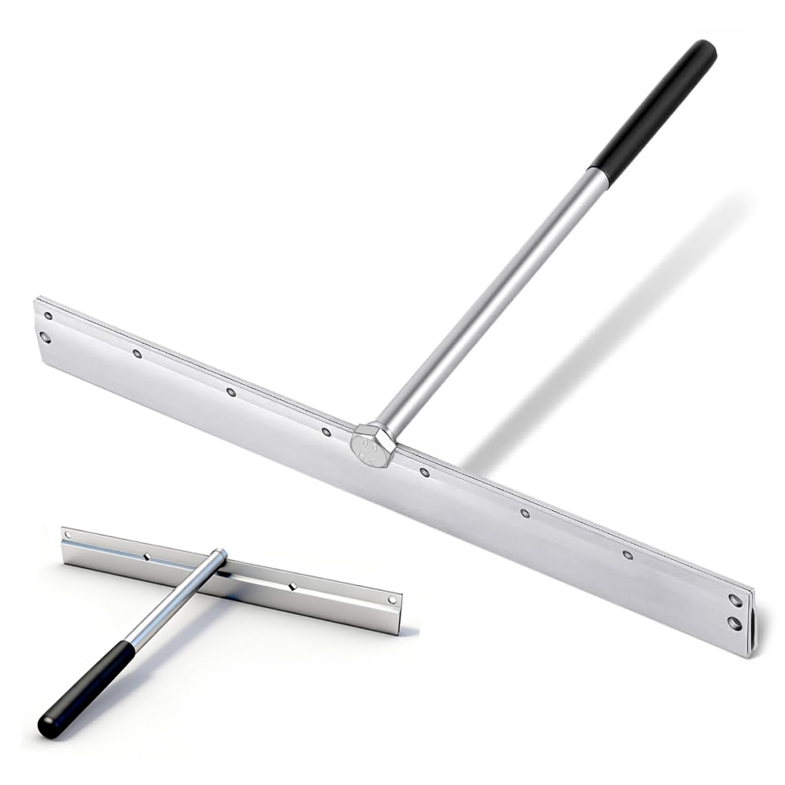 Outil pliable en tôle 38cm argenté avec 8 trous de vue pour ourlage CVC