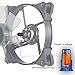 Cooler Master JetFlo 120 - POM Bearing 120mm High Performance Silent Fan for Computer Cases, CPU Coolers, and Radiators (Black)
