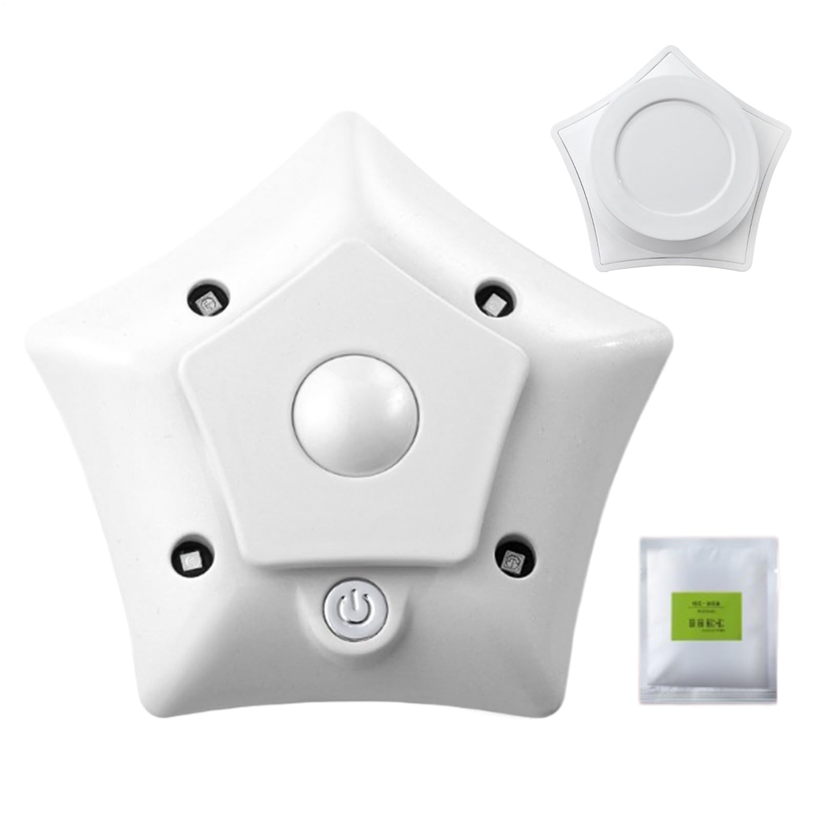 Toilet Seat Cleaning Lamp - Automatic UV Closet Device - Multifunction Toilet Seat Night Light and Wardrobe Cleaning Accessory