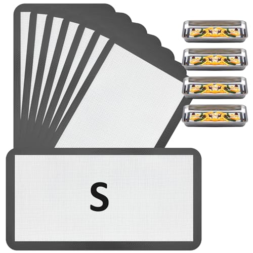 Image of 8 Pcs Silicone Baking Mats Bulk Compatible with Harvest Right Freeze Dryer