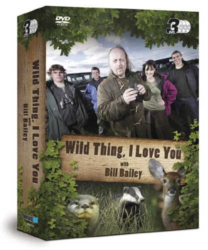DVD Wild Thing Bill Bailey fauna británica ciervos tejones y nutrias en formato físico