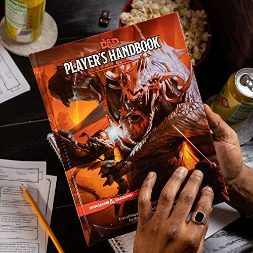 Wizards of the Coast Dungeons & Dragons Player's Handbook (Core Rulebooks): Everything a Player Needs to Create Heroic Characters for the World's Greatest Roleplaying Game for adult,pack of 1