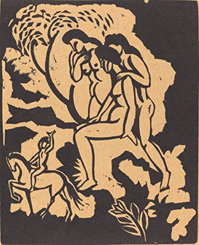 Affiche August Macke pour décoration de bureau et salon élégant 60x90 cm