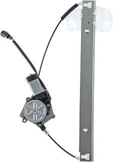 A-Premium Power Window Regulator with 2-Pin Motor Replacement for Jeep Wrangler 2007-2017, Wrangler JK 2018, Front Left Driver Side, Replace# 68014949AA