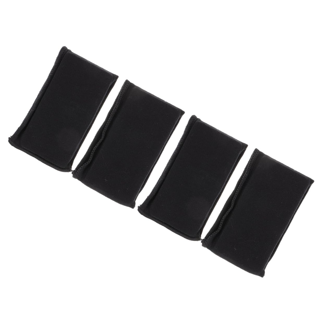 Mikikit 2Pairs Boxing Knuckle Guards of Protective Gel Pads Lightweight Hand Wraps for Enhanced During Training Competition Durable Portable Design for Go