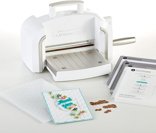 Miniatura 2 de Spellbinders Máquina de troquelado y estampado de platino (plataforma de 6 pulgadas + sistema de placa universal)