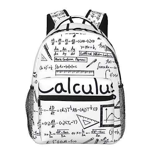 Sac à dos de voyage léger DEHIWI Calculus noir avec motif géométrie