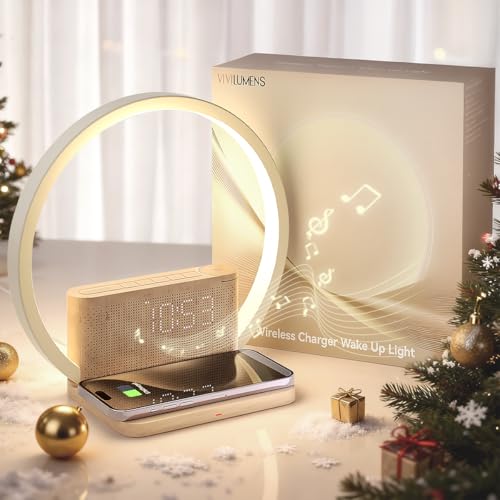 Vivilumens Sunrise Clock Wireless Charger