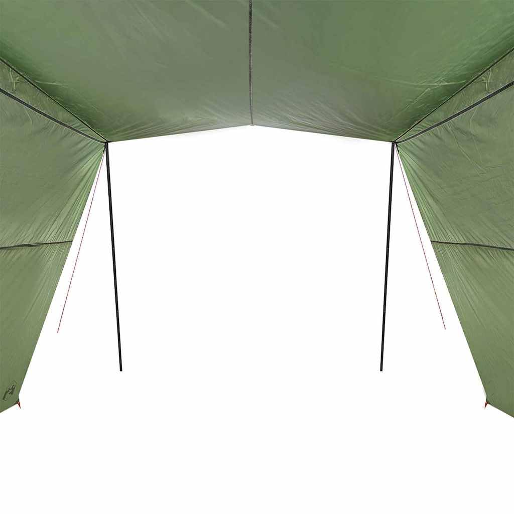 Wasserfester Tarp aus Polyester x x mit UV-Schutz und wasserdichtem Material, vielseitig für Camping, Outdoor, Trekking und Garten, inklusive Tragetasche und Zubehör