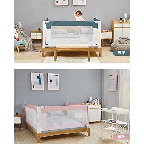 Rieles de cama de elevación vertical para niños pequeños en colchón Queen 3