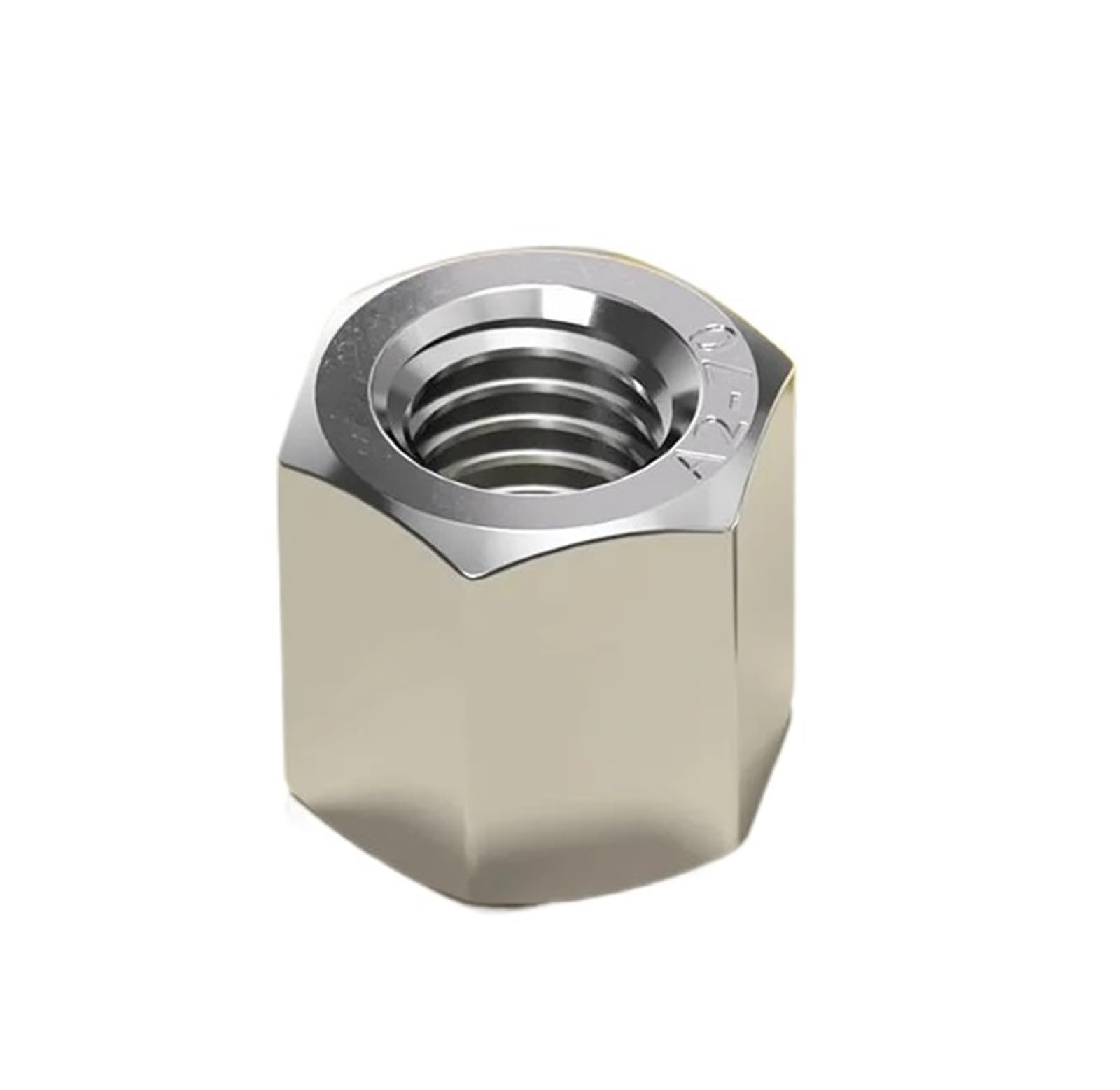 1-100 Uds 304 Tuercas Hexagonales De Acero Inoxidable Hexagonal M3 M4 M5 M6 M8 M10 M12 M14 M16 M18 M20 M24 M27 M30 M33 M36 M42 M56(M45x44.5mm 1pc)