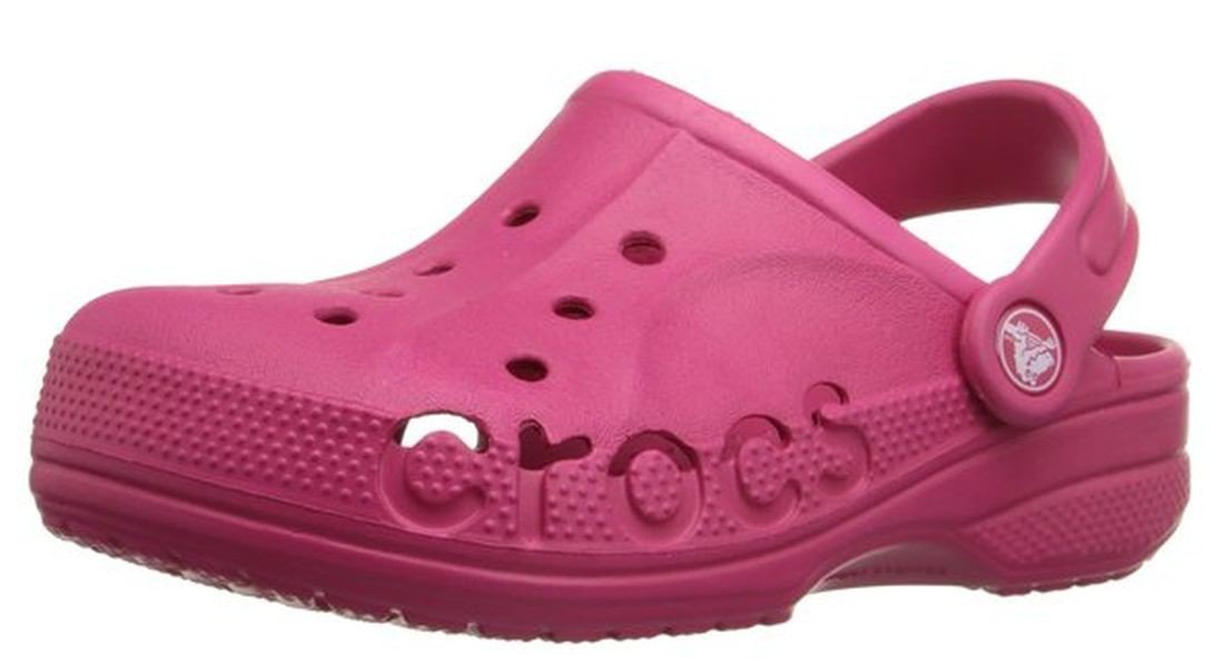 crocs Baya Kids Clog (Toddler/Little Kid), Raspberry, 3 M US Little Kid