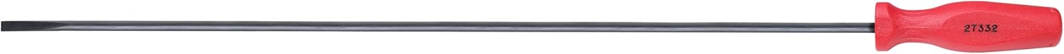 Mayhew Tools 27332 Slotted Screwdriver, 1/4" x 20", Red