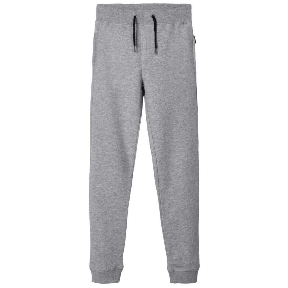 Name It Boy's Nkmsweat Pant Unb Noos Trouser, Grey (Grey Melange), 158 UK