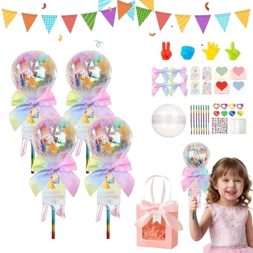 Sucettes géantes coffret cadeau Saint-Valentin avec papeterie pour enfants