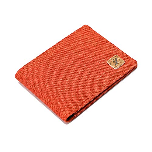 Image of Lanyani Minimalist Fabric Wallet Bifold RFID Blocking