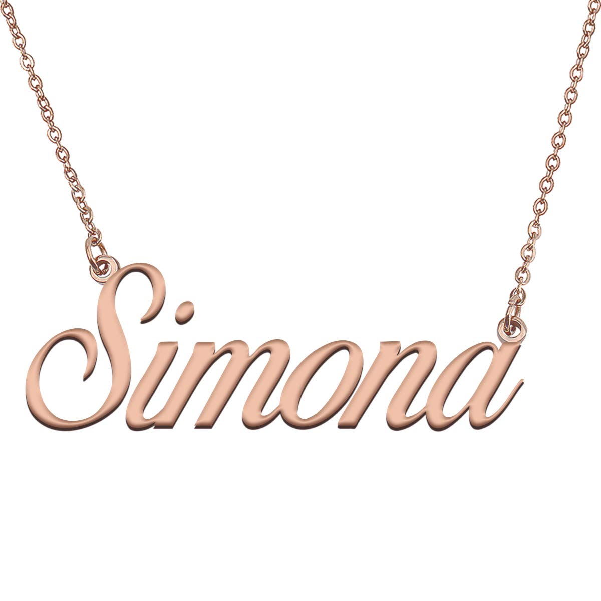 GR35Z9Custom Made Customized Jewelry Initial Name Necklace for Women