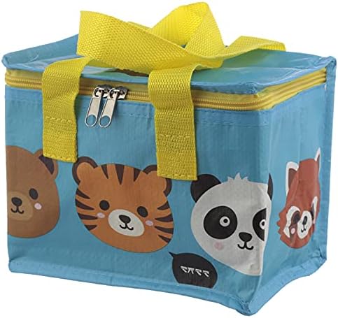 Puckator Adoramals Woven Cool Bag Lunch Bag Home Office School Travel Camping Picnic Height 16cm Width 21cm Depth 14cm