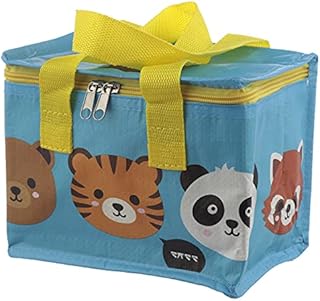 Puckator Adoramals Woven Cool Bag Lunch Bag Home Office School Travel Camping Picnic Height 16cm Width 21cm Depth 14cm
