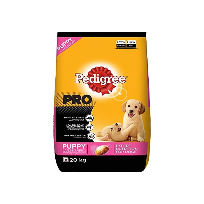 Buy Pedigree PRO Expert Nutrition Large Breed Puppy (318 Months), Dry