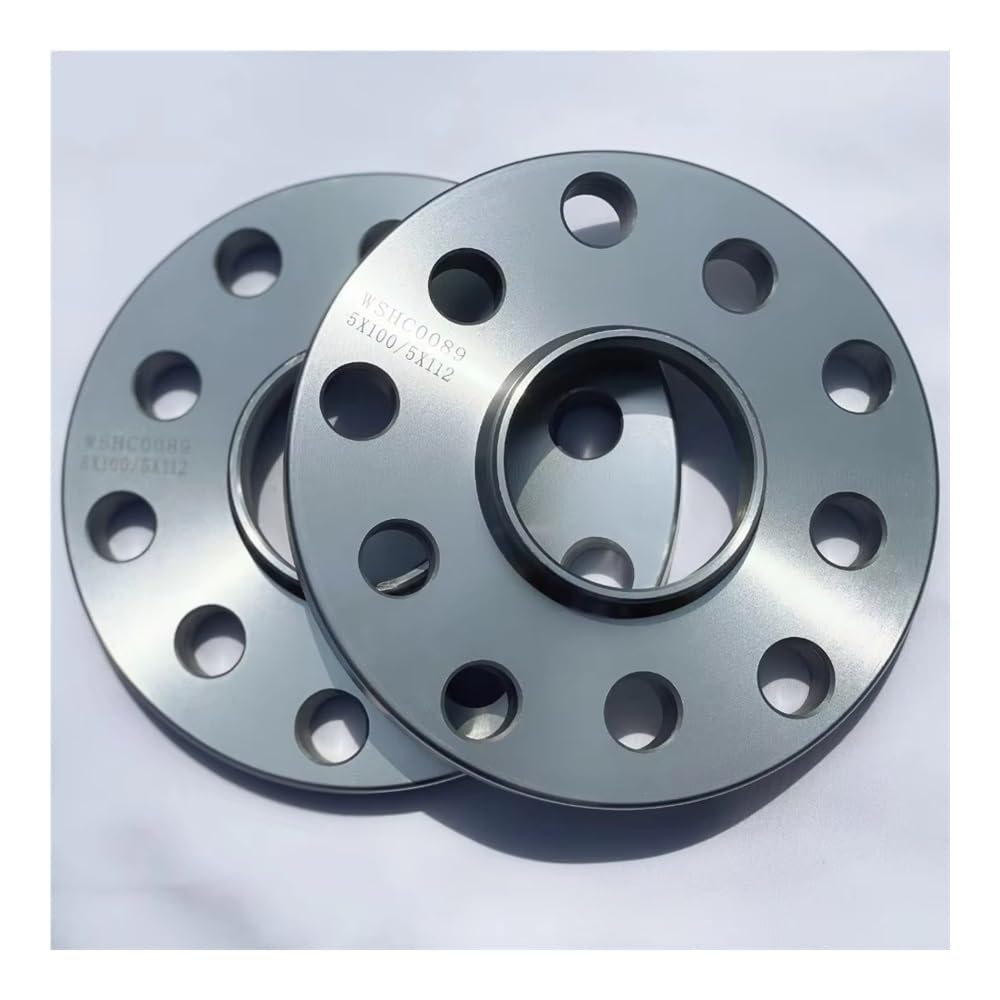 Brides D'extension Roues Adaptateurs d'entretoises de roue 10 mm PCD 5 x 100/5 112, alésage central 57,1, hauteur roulement moyeu inférieure à