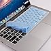 XSKN Hebrew Language Blue Color Silicone Keyboard Skin Cover Compatible with 2015 and Earlier Released MacBook Air 13 inch MacBook Pro 13 15 17 inch - US Layout