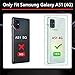 Toyouu for Samsung Galaxy A51 Case [4G], Samsung A51 Case Built-in Screen Protector with Belt Clip Kickstand Heavy Duty Full Body Case, Black