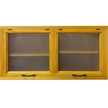 木製ガラス引戸キャビネット ガラスキャビネット 北欧 おしゃれ 幅60 高さ90cm 奥行30cm