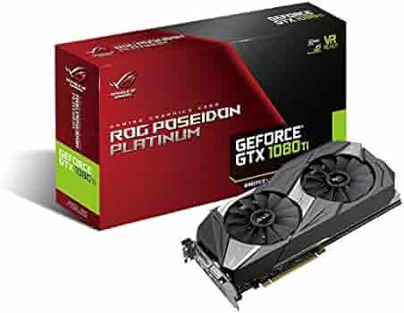 美品 ASUS ROG POSEIDON GTX1080Ti グラフィックボード ASUSから空水冷両対応のGTX 1080 Tiグラフィックスカード 「ROG
