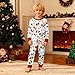67 Christmas 𝑷𝒂𝒋𝒂𝒎𝒂s For Kids - Fashion Xmas Shirt And Pants Set Girls Boys Pants Sets 2 pieces Outfit 2025 White One Size