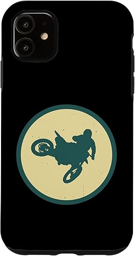 Miniatura 10 de iPhone 12 mini Retro Dirt Bike Rider Vintage Motocross Case
