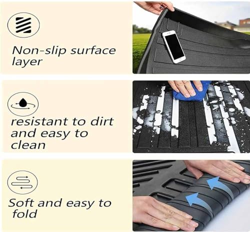 Tapis de coffre pour Mazda CX-9 2007-2015 en caoutchouc