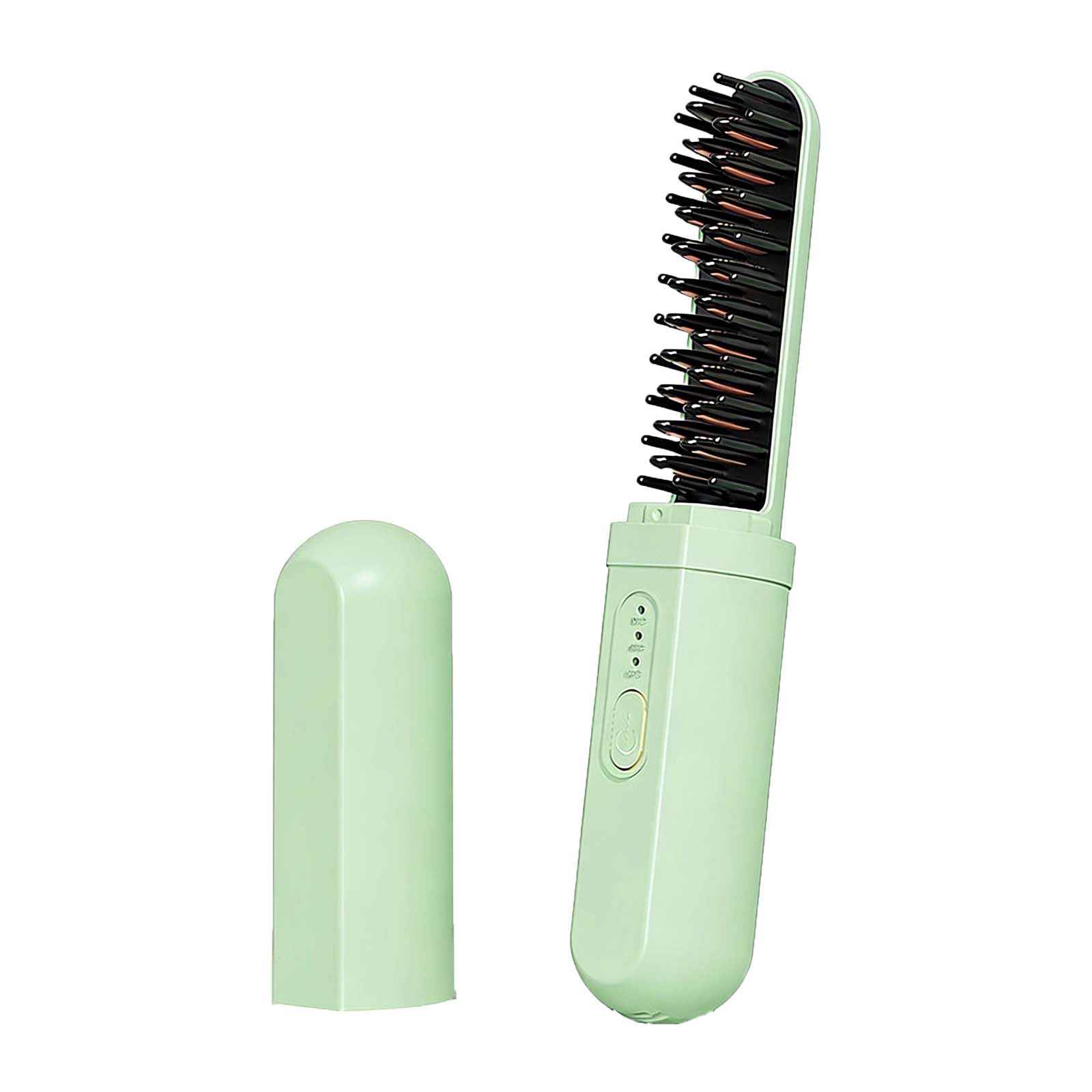 Amazon | GROZY ヘアアイロン コードレス ミニヘアアイロンブラシ 矯正