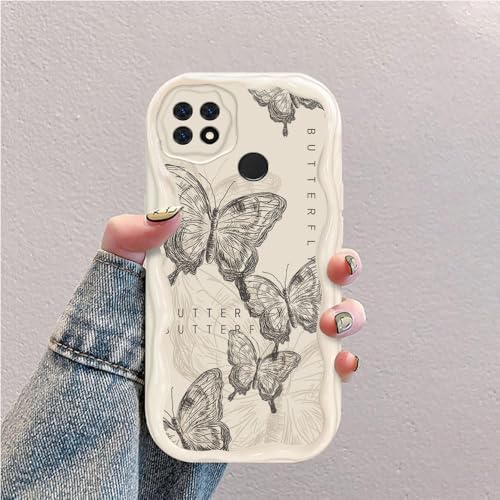 Funda Ola Silicona Suave Compatible con OPPO A15/OPPO A15S Blanco Caja