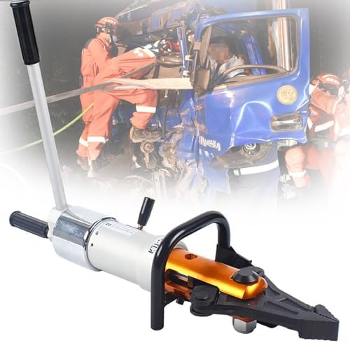 Hydraulic Spreader Pliers - 18t Shearing Force & 5.5t Spreading Force, Cutting & Expanding Tools for Traffic Accidents, Durable Aluminum Box Packing