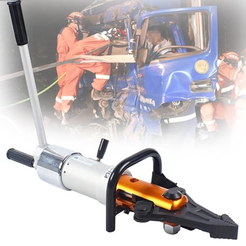 Hydraulic Spreader Pliers with 18t Shearing Force, 5.5t Spreading Force for Traffic Accidents, Heavy-Duty Cutting and Expanding Tool in Aluminum Box Packaging