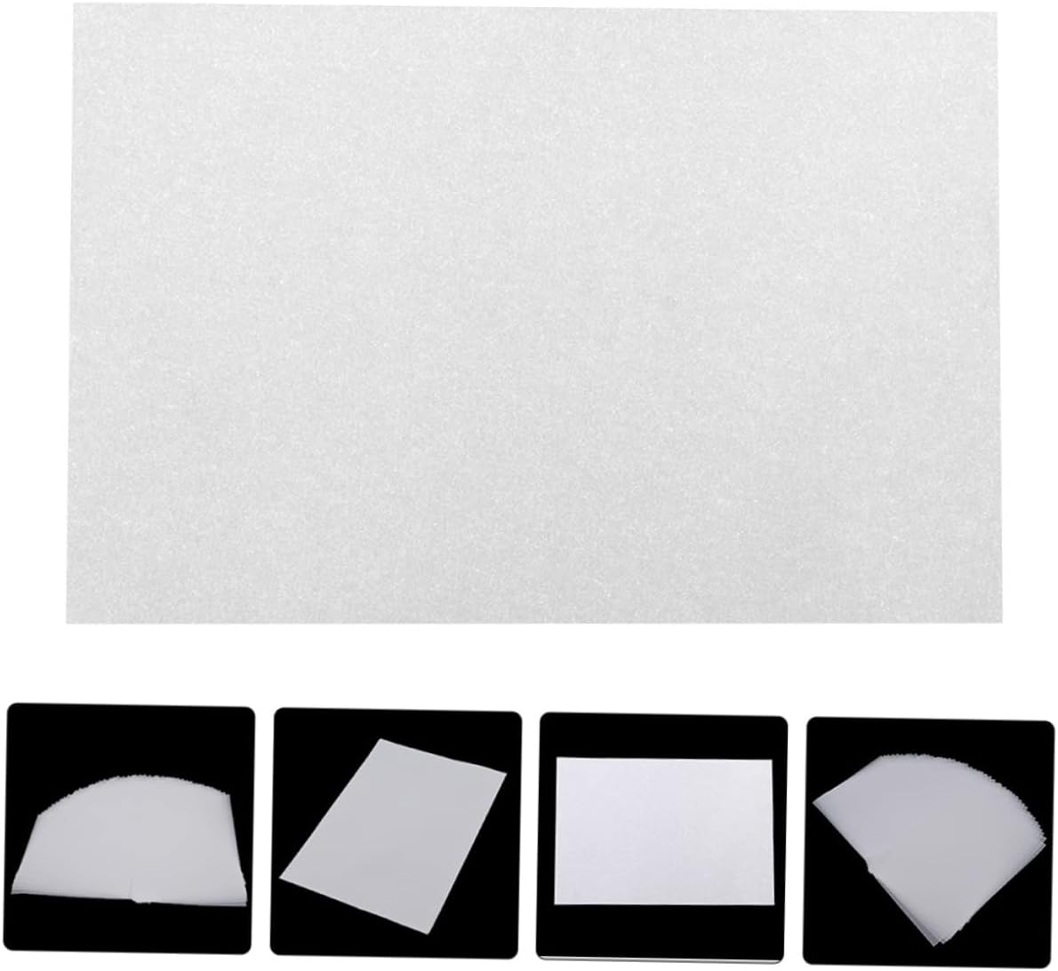 KONTONTY 5bags Translucent Tracing Paper of Calligraphy and Drawing Paper for Sketching Art and Handwriting Supplies for Beginners and Students