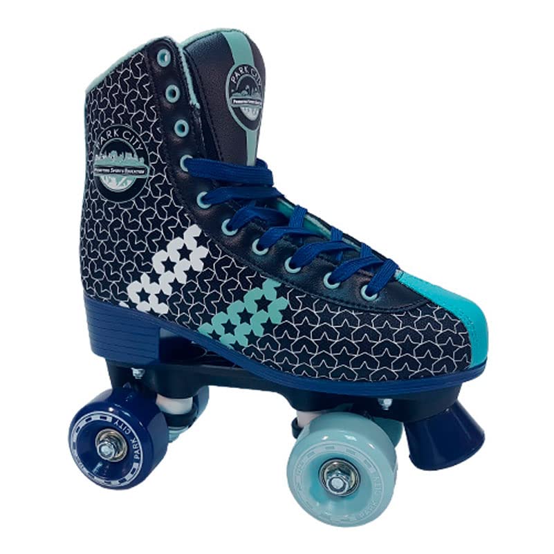 KRF Special Boys - Pattini a rotelle, quad, stile retrò, unisex, per bambini, colore: blu, 38